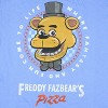 Seven Times Six Five Nights At Freddy's Shirt Men's Freddy Fazbear's Pizza Graphic Top Blue - 2 of 4