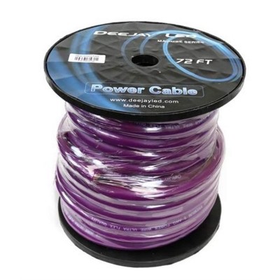 DEEJAYLED 0 GAUGE 72 FT 30 C 70 ALU TBH072PURPLEMIX