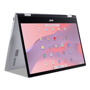 Acer Chromebook Spin 513 13.3" FHD Slim Touch, Qualcomm SC7180 64GB 4GB - Manufacturer Refurbished - 1 of 4