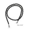 Unique Bargains Faux Pearl Handbag Strap Black 1 Pc - 2 of 4