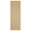 Modern Braided Printed Area Rug Farmhouse Indoor Carpet Low Pile Stain-Resistant Rugs Living Room Bedroom - 3 of 4