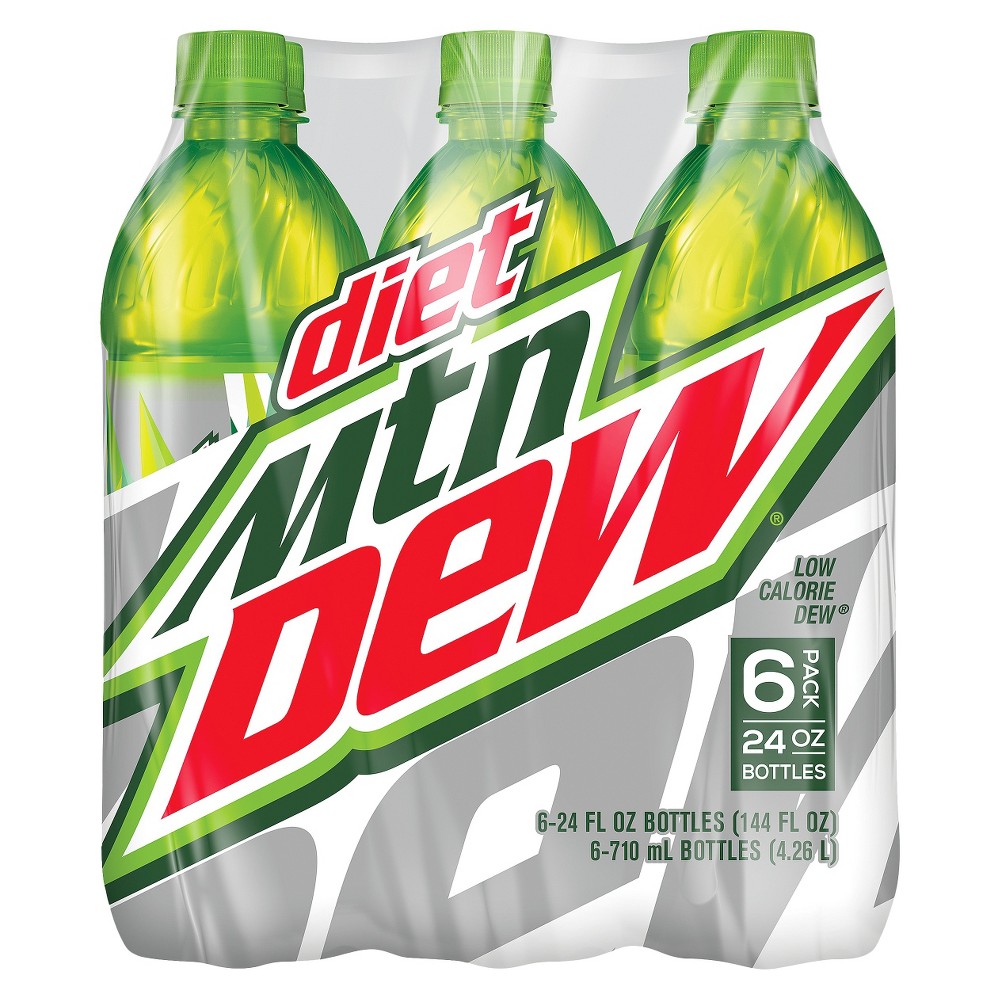 UPC 012000009020 product image for Diet Mountain Dew Citrus Soda - 6pk/24 fl oz Bottles | upcitemdb.com