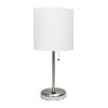 Creekwood Home Contemporary Bedside Table Lamps with USB Port - 3 of 4