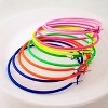 Paaaawaters 6 pairs of women's fashion spring and summer vacation ocean wind geometric round candy color earring earring set - 2 of 4