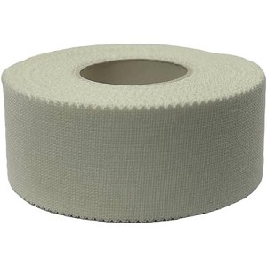Amber Fight Gear Trainer's Tape Extra-Strong Cotton Cloth for Reliable Stability & Comfort in Every Move, Set of 2, 1 inch, White - 1 of 4