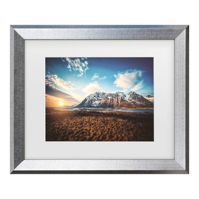Trademark Fine Art Philippe Sainte Laudy and The Sun Disappears Matted Framed Art