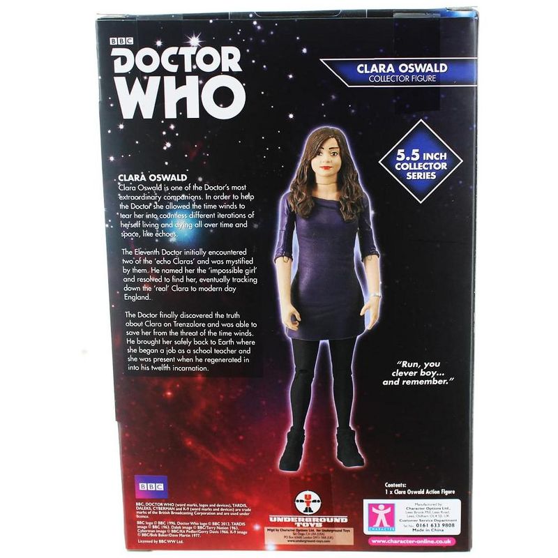 Seven20 Doctor Who 5" Action Figure: Clara Oswald, 3 of 4