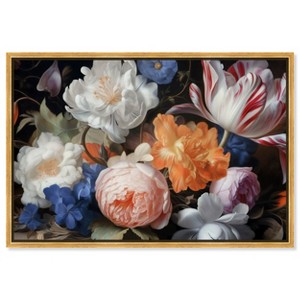 Art Remedy Floral of Gentle Elegance Elegant realistic Floral Wall Art Framed - 1 of 4