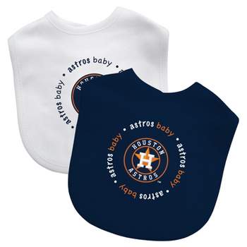 BabyFanatic Officially Licensed Unisex Baby Bibs 2 Pack - MLB Houston Astros