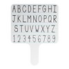 Flipside Products Two-Sided Rectangular Dry Erase Writing Paddle, Lined/Blank, 7.75" x 10", Pack of 6 - 3 of 4
