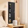 VEVOR 42.91" Tall Wall Gun Safe, 4-Tier Hidden Gun Safe with Keypad & Fingerprint, 3 Removable Shelves & 6 Key Holders - 2 of 4