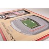 4" x 6" NCAA Georgia Bulldogs 3D StadiumViews Picture Frame - 3 of 4