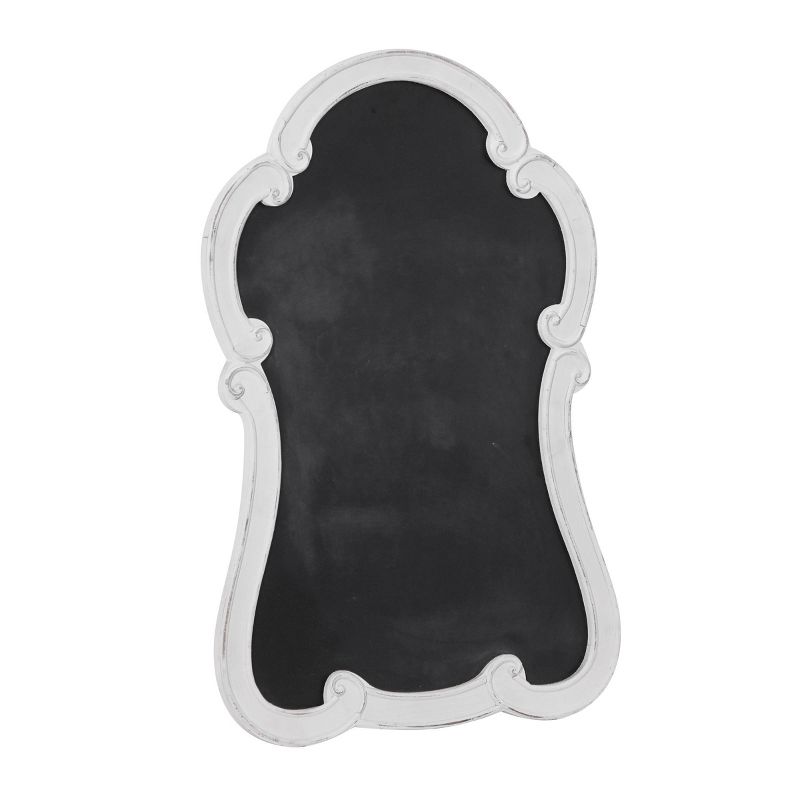 Wood Sign Arched Wall Decor with Chalkboard White - Olivia &#38; May, 5 of 8