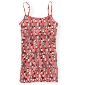 Aeropostale Womens Leather Print Stretch Favorite Cami Tank Top - 1 of 1