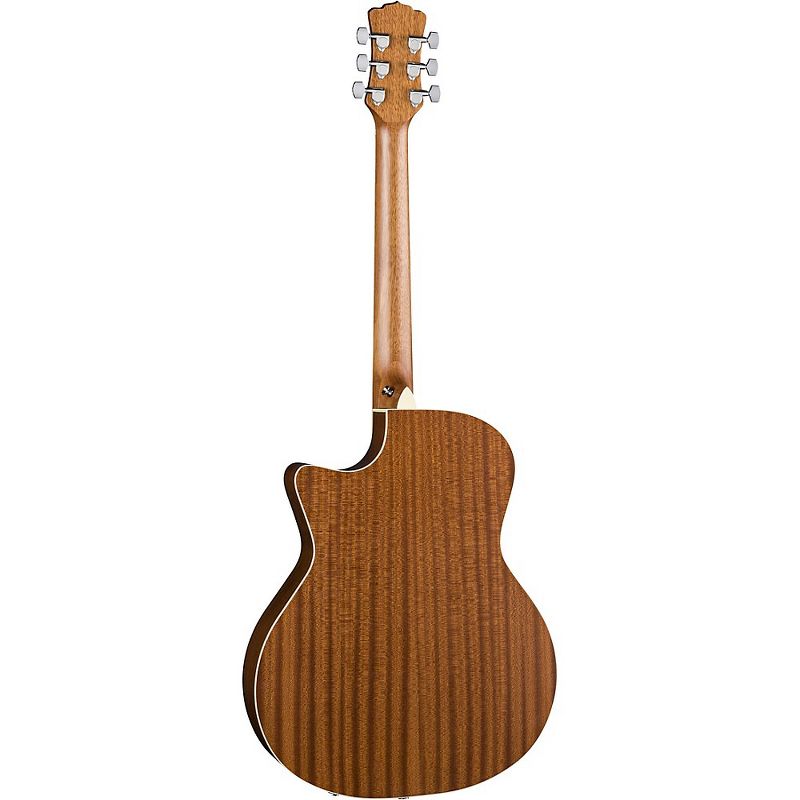 Luna Henna Paradise Select Spruce Acoustic-Electric Guitar Satin Natural, 4 of 6