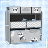 Vynxaria Toy Organizer with 6 Storage Bins, Kids Storage Unit - 2 of 4