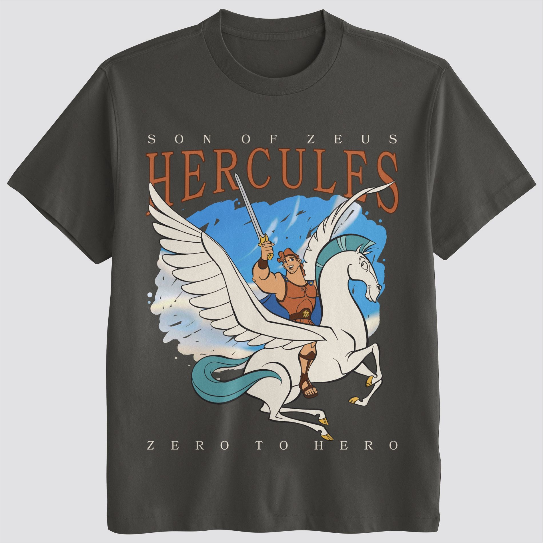 Men's Disney Hercules Graphic T-shirt - Black