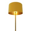Modern Floor Lamp for Living Room, Tall Corner Lamp for Bedroom & Office Lighting, Floor Lamp Ochre and Gold 110-120V - 4 of 4