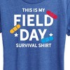 Women's - Instant Message - Field Day Survival Shirt Short Sleeve Graphic T-Shirt - 2 of 4