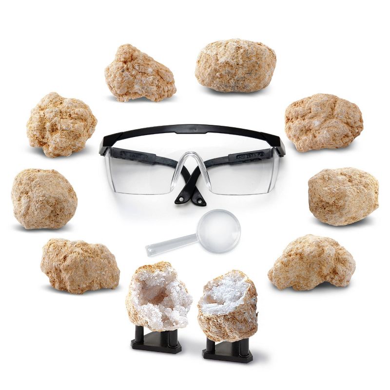Discovery #Mindblwon Mystery Crystals 14pc Crack-Open Geode Kit, 4 of 10
