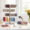 4 Tier Wooden Jewelry Stand, Antique White, 4 Layers, Storage Organizer for Bracelets, Necklaces, Bangles, Watches - 4 of 4