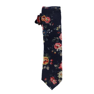 bar III Mens Clara Floral Self-tied Necktie - 1 of 1