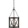 Quoizel Lighting Baron 3 - Light Chandelier in  Marcado Black - 2 of 4