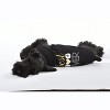 Parisian Pet 'Best Dog Ever' Cute Slogan Dog T-Shirt – Premium Cotton Pet Wear for Small Dogs & Cats, Black-Valentine's Day - 4 of 4