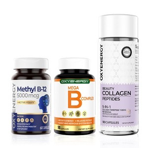 OXYENERGY Methyl B12, Advanced Collagen & Vitamin B Complex Bundle - 1 of 1