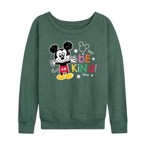 Women's - Disney - Mickey Mouse Lightweight French Terry Slouchy - 1 of 4