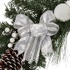 TackView 6 Ft Pre-Lit Christmas Garland with 20 Led Lights, Xmas Garland, Garland with Timer for Mantle Staircase Table Decoration - 2 of 4
