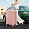 20"/24"/28" 3 pcs/set in ABS Spinner Wheel Luggage, Carry on Suitcase, Durable & Waterproof, Matching Color, TSA Combination Lock - 3 of 4