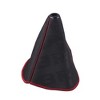 Car Gear Shift Collar Interior Accessories Racing Shift Knob Gaiter Cover Universal Hyper Fabric,Black - 2 of 4