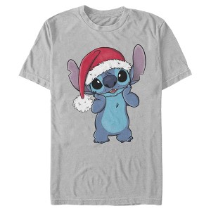 Men's Lilo & Stitch Santa Surprise T-Shirt - 1 of 4
