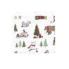 Hudson Baby Unisex Baby Cotton Flannel Receiving Blankets, Christmas Forest, One Size - 3 of 4