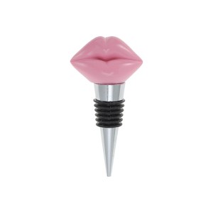 Unique Bargains Bottle Stoppers 3D Lips Aluminum Alloy Resin TPR 3.54"x1.73"x0.79" 1 Pc - 1 of 3