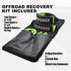 Off Road Recovery Kit, 10 Ton Snatch Block Pulley with 3"x8' Tree Saver Strap and 2Pcs D Ring Shackles, Winching Accessories for Truck Car SUV ATV - 2 of 4