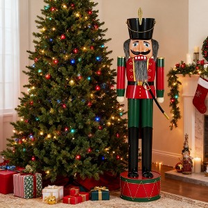Christopher Knight Home Daniel Classic Iron Royal Guard Nutcracker for Holiday Decor - 1 of 4