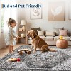 Area Rug - Non-Slip Soft Low Pile Stain Resistant Throw Carpet for Living Room, Bedroom Nursery Dining Room Playroom - 4 of 4