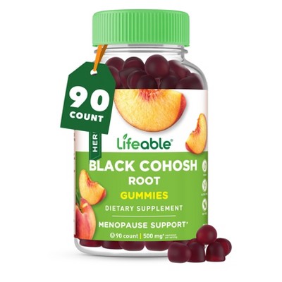 Lifeable - Black Cohosh Root - Adults - 90 Gummies