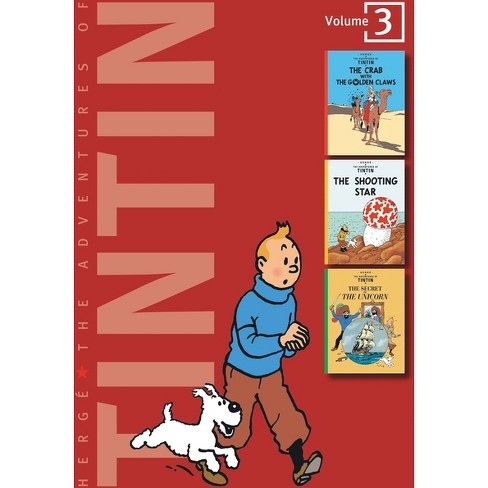 The Adventures of Tintin: Volume 3 - (3 Original Classics in 1) by  Hergé (Hardcover) - image 1 of 1