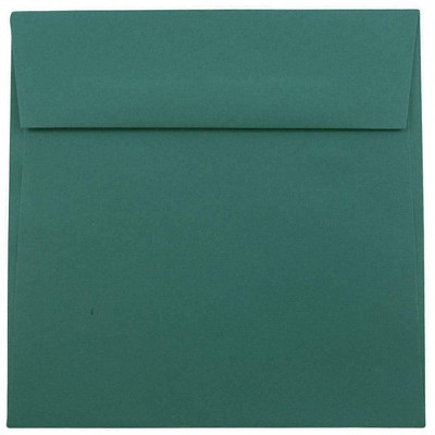 JAM Paper 8.5 x 8.5 Square Invitation Envelopes Teal 3157507