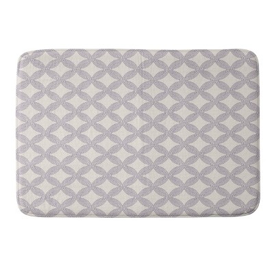 Holli Zollinger Memory Foam Bath Mat Gray - Deny Designs : Target