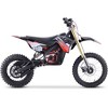 MotoTec 48v Pro Electric Dirt Bike 1500w Lithium Red - 3 of 4