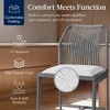 Best Choice Products Set of 2 Indoor Outdoor Counter Height Barstools w/ All-Weather Rope & Aluminum - 4 of 4
