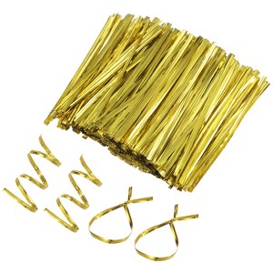 Unique Bargains Reusable Metal Twist Ties Bread Candy Bags 800 Pcs - 1 of 4