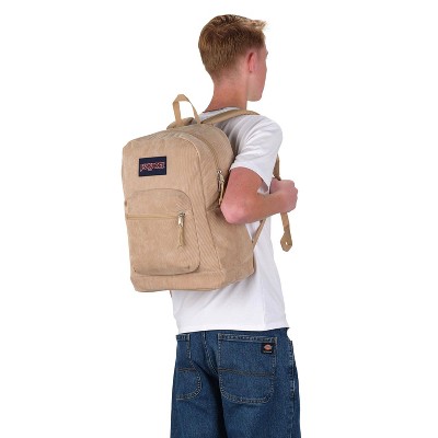 JanSport Backpack Corduroy Gym School 15"-Laptop Cross Town 17"