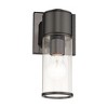 Livex Lighting Quincy 1 - Light Sconce in  Black Chrome - 4 of 4