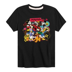 Boys' - Disney - Sticker Group Short Sleeve Graphic T-Shirt - 1 of 4