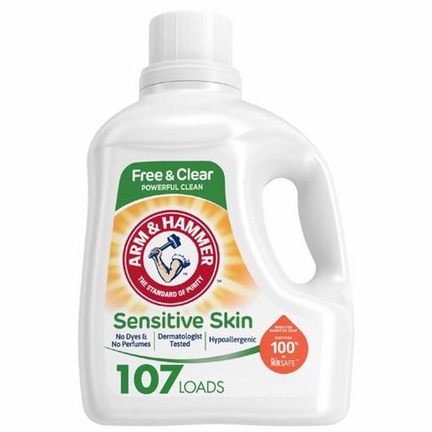Arm Hammer Sensitive Liquid Laundry, Does Arm And Hammer Detergent Have Fabric Softener